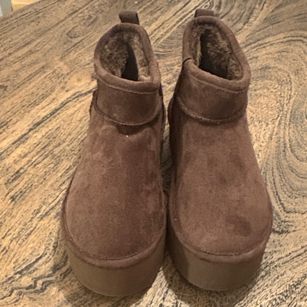 Madden Girl Chocolate Brown Kids Boots